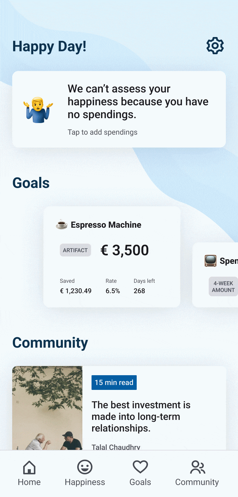 The Happiness Subscription product image - rate your happiness