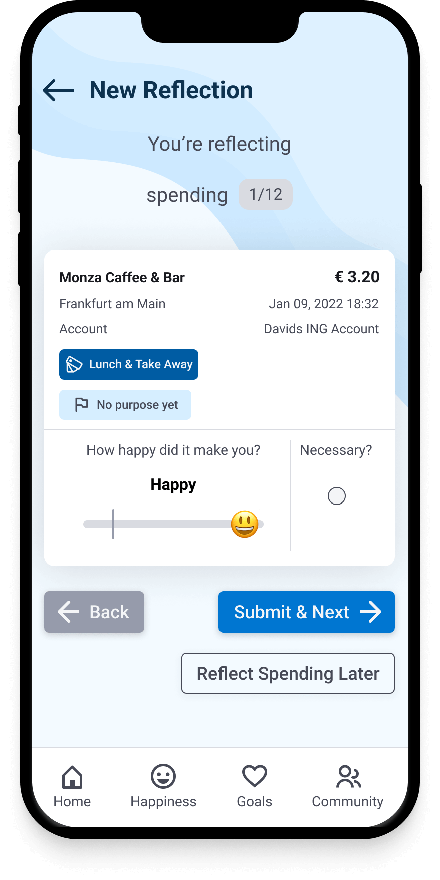 The Happiness Subscription product image - rate your happiness